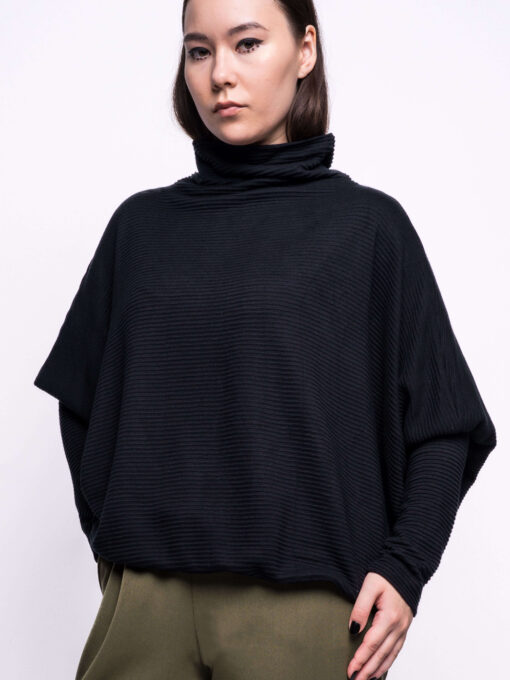 TULIP-PULLOVER schwarz