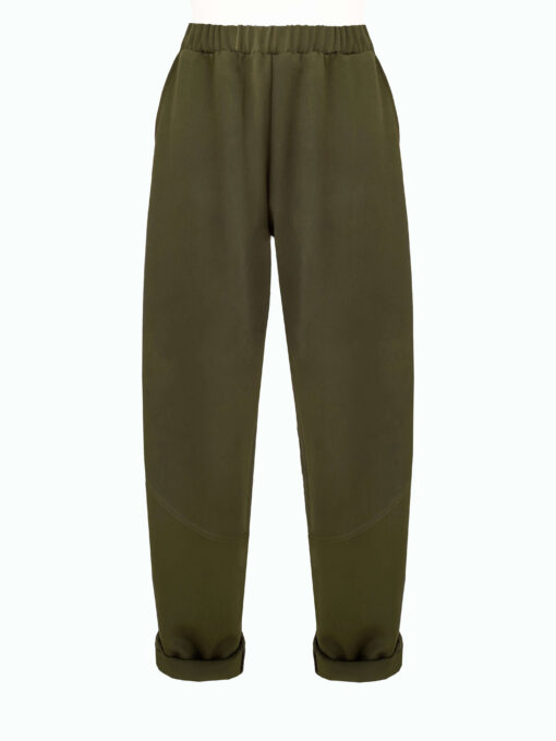 BARREL PANTS olive