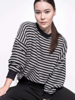 Alternative view of STREIFEN SWEATER sw