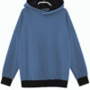 HOODIE rauchblau