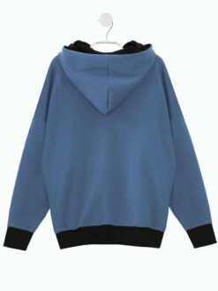 Alternative view of HOODIE rauchblau