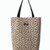 TOTE BAG sand/schwarz