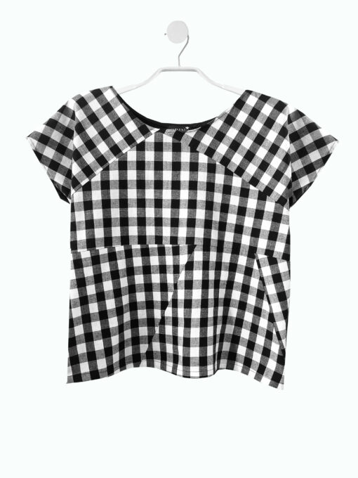 KURZTOP ZERO WASTE Gingham sw