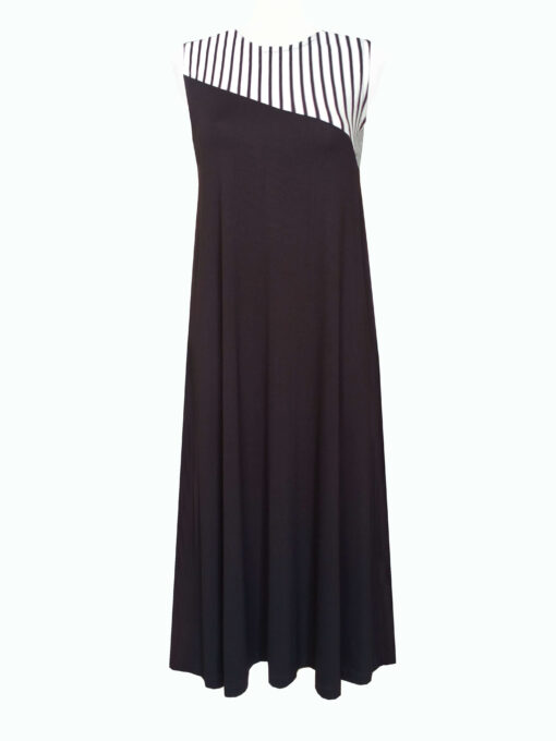 MIDI-DRESS sw/schwarz