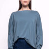 TRAPEZ LONGSLEEVE rauchblau
