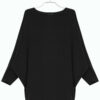 TRAPEZ LONGSLEEVE schwarz