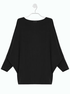 TRAPEZ LONGSLEEVE schwarz
