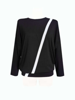 Alternative view of HIP-TOP LONGSLEEVE schwarz