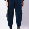 BAGGY PANTS <br />Breitcord petrolblau Gr. 40/42