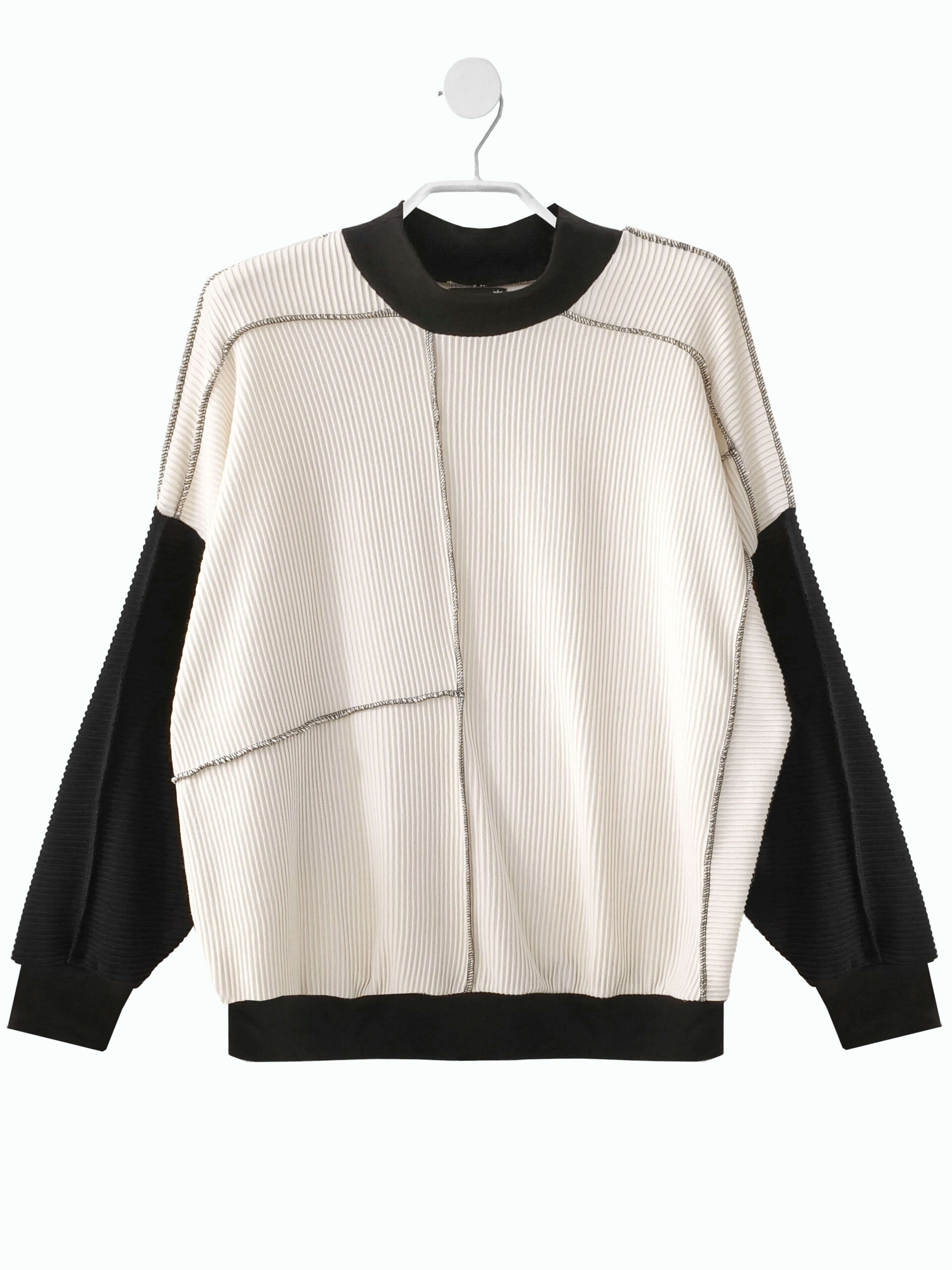 SWEATER PATCH off-white/schwarz